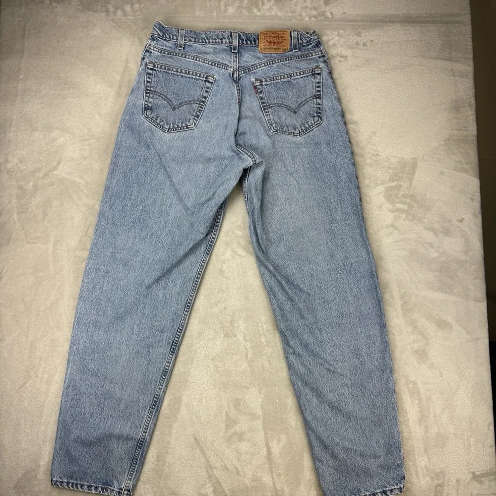 VTG‎ 90s Levi's 520 Special Reserve Loose Tapered Jeans Made USA Dad (Fit 34x34)